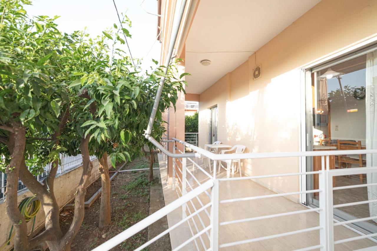 Olive Apartments Elaionas Eleonas Bagian luar foto