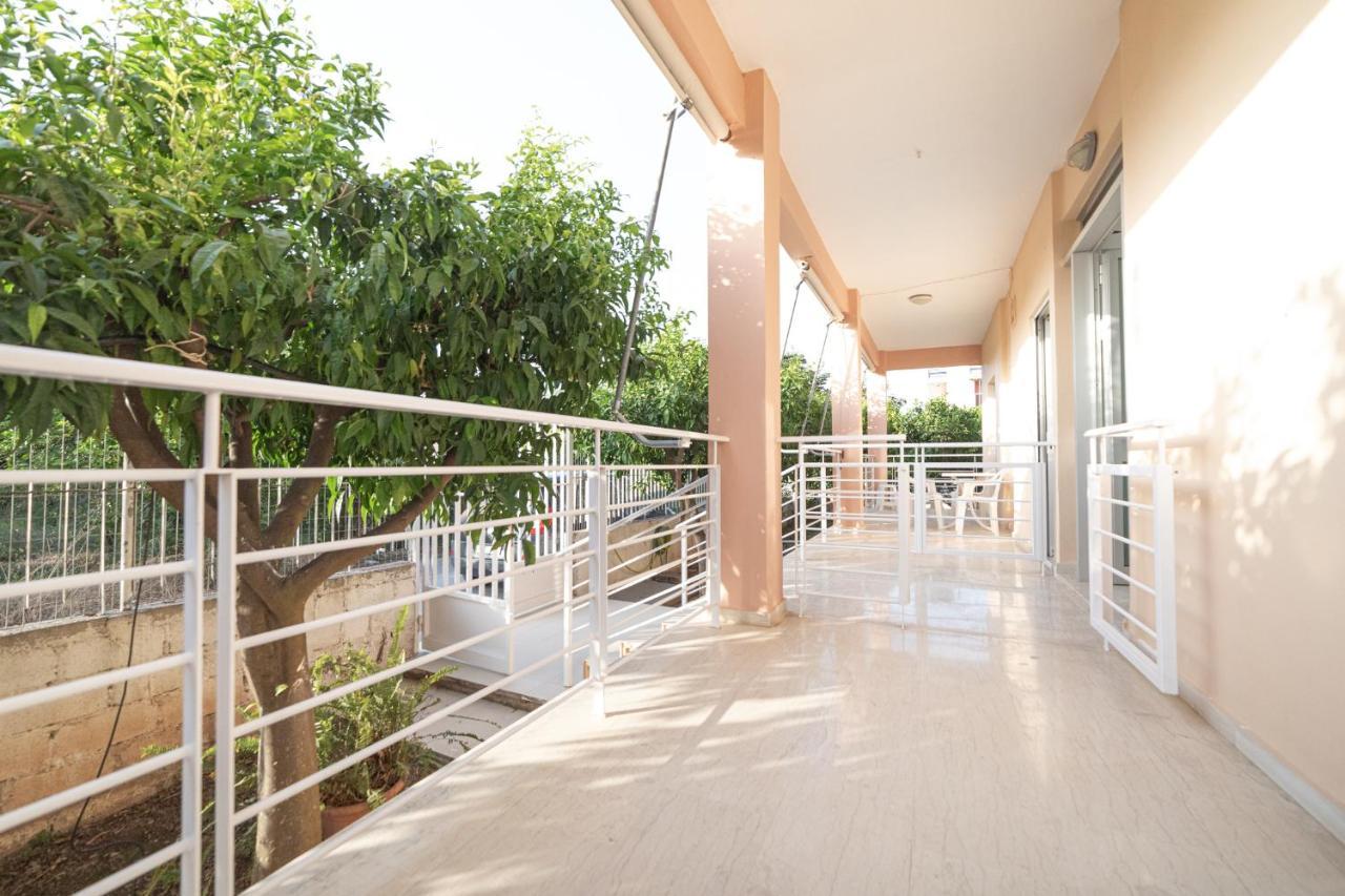 Olive Apartments Elaionas Eleonas Bagian luar foto
